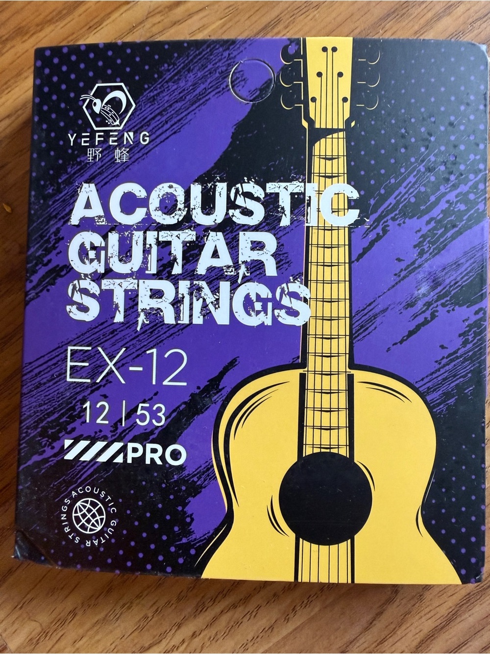 Acoustic Guitar Strings EX-12 (12-53)